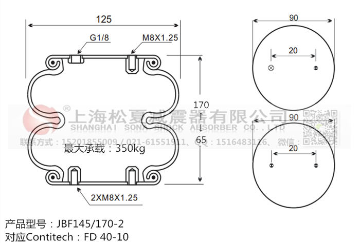 橡膠<a href='http://www.lovewangjing.cn/' target='_blank'><u>空氣彈簧</u></a>